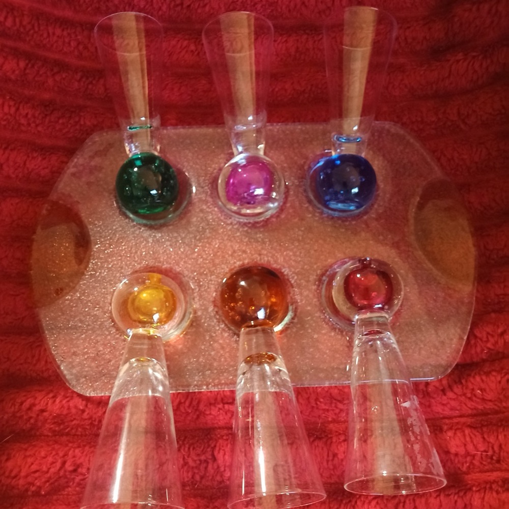Multicolour Shot Glass Set - Picture 10 of 12